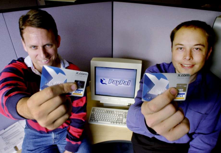 Peter Thiel and Elon Musk